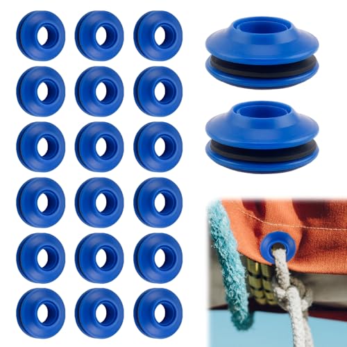 20 Pièces Oeillets pour Bâches, OEillet de Bâche...