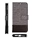 Produktbild pinlu® Hülle Für Motorola Moto G5S (5.2 Zoll) Canvas Leinen Stil Farbblock PU Leder Schutzhülle Geschäfts Art Flip Case Brieftasche Mit Kartenfach und Ständer Braun