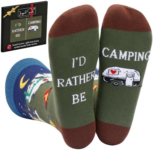 IRISGOD I'd Rather Be Funny Dress Socks for Men and Women Humor J...