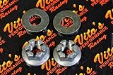 2 x Vito's Performance axle castle hub nut washer fits Yamaha Banshee Blaster Raptor