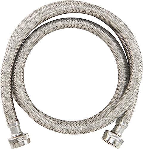 BrassCraft BL12-60WA FEF 60-Inch Length Washing Machine Water Supply Line, 3/4-in Female x 3/4-in Female Hose Threads, for Hot & Cold Water Supply, Bends Freely Without Kinking or Crimping by BrassCraft - Image 3