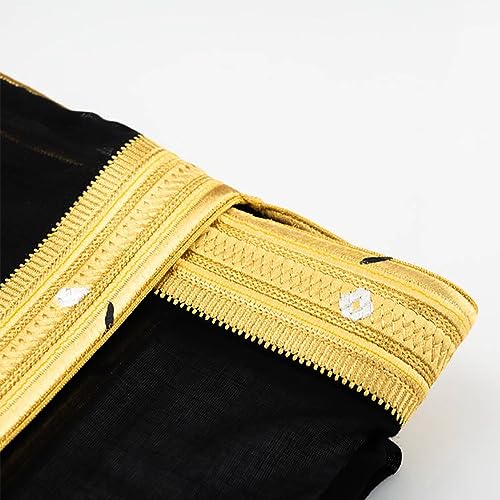 Image of Summer Formal Khashiyah Abaya (Bisht) with Exquisite Embroidery