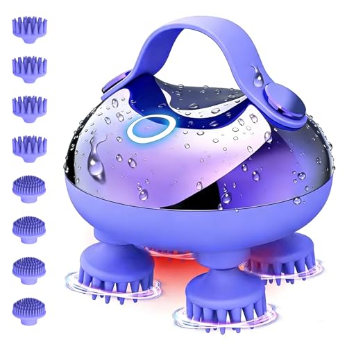 Viuyougor Scalp Massager Electric, Portable Scalp Massager Tool, Waterproof Head Massage Stress...