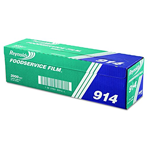 Reynolds Wrap 914 PVC Film Roll w/Cutter Box, 18