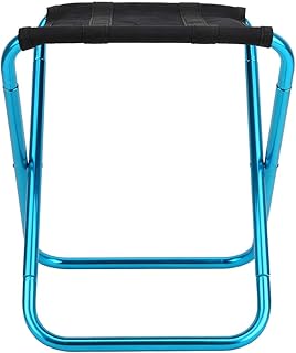 SALUTUY Folding Stool, Easy to Carry Portable Folding Chair Collapsible for Barbecue