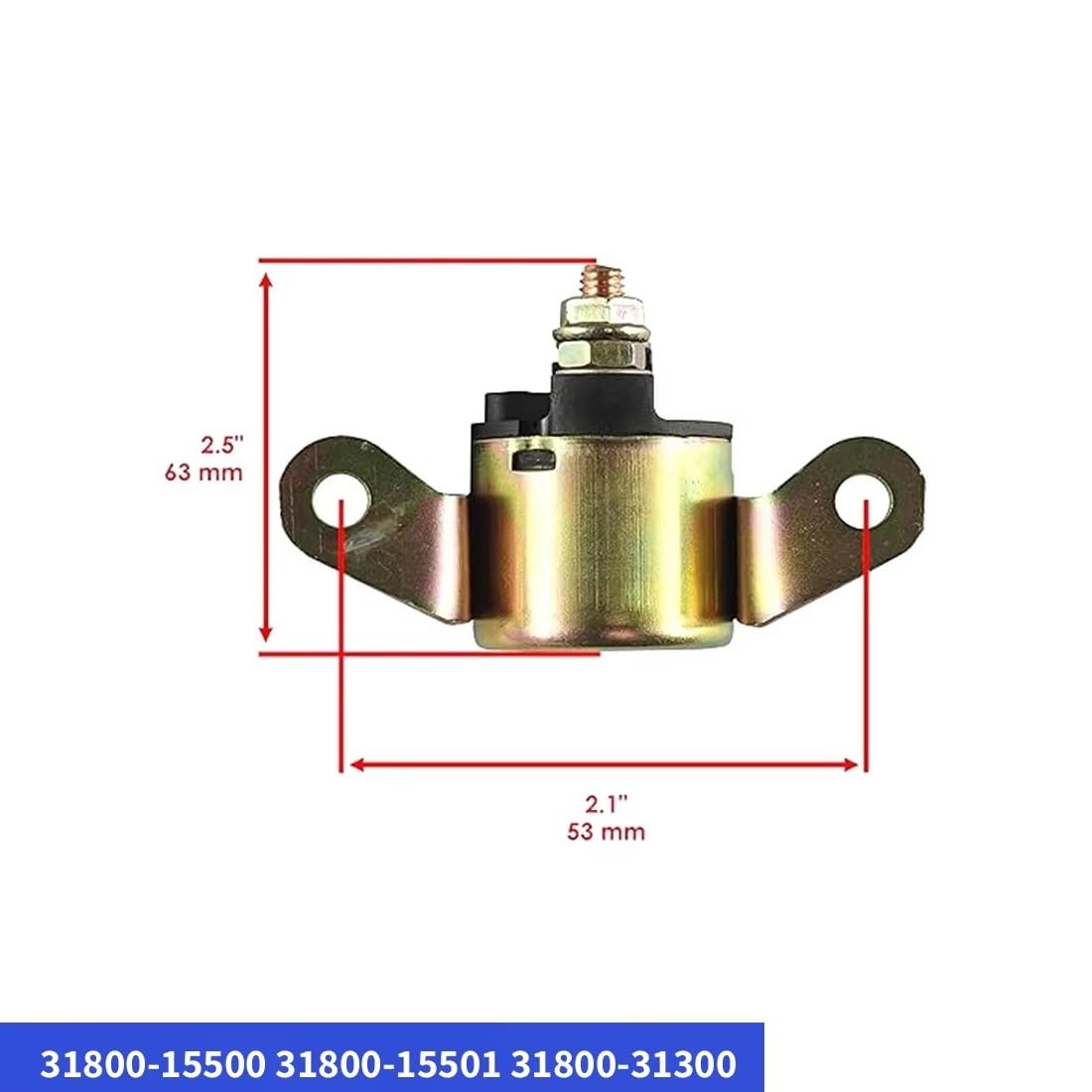 Relé Corriente MOTOCICLETAS Solenoide De Relé Arranque Para DR 200SE 125SE