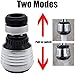 2PCS Kitchen Faucet Aerator, Splash Filter Attachment Tap 360 Rotate Swivel Saving Diffuser Nozzle Filter Adapter