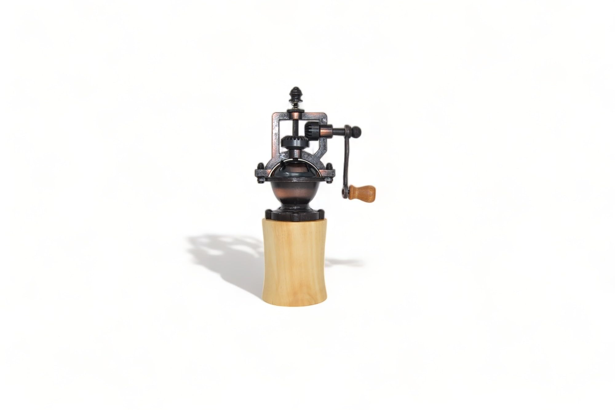 Holz Gewürzmühlen Set - Gewürzmühlenset - mit Kurbel Walnuss Pappel Geschenk handmade Pfeffermühle Salzmühle Handarbeit Unikat Made in Austria Salzmühle Pfeffermühle Geschenkidee Massivholz