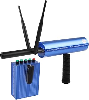Pangding Detector de Metal Profissional de Carnaval do Dia dos Namorados Localizador de Caçadores Controle Remoto Dourado Prata Cobre Buscador (EUA-Azul)