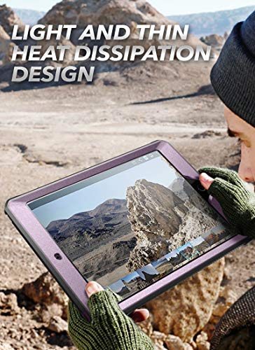 Image of SUPCASE Designed for iPad 10.2 2019 Case, [Unicorn Beetle Pro Series] with Built-in Screen Protector and Dual Layer Full Body Rugged Protective Case for iPad 7th Generation (Violte)