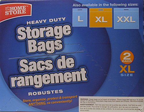 Heavy Duty Household Hardware Space Saver Storage Bags with Zip-Lock and Carry Handle (6 Boxes, 15 Bags) - Thumbnail 2