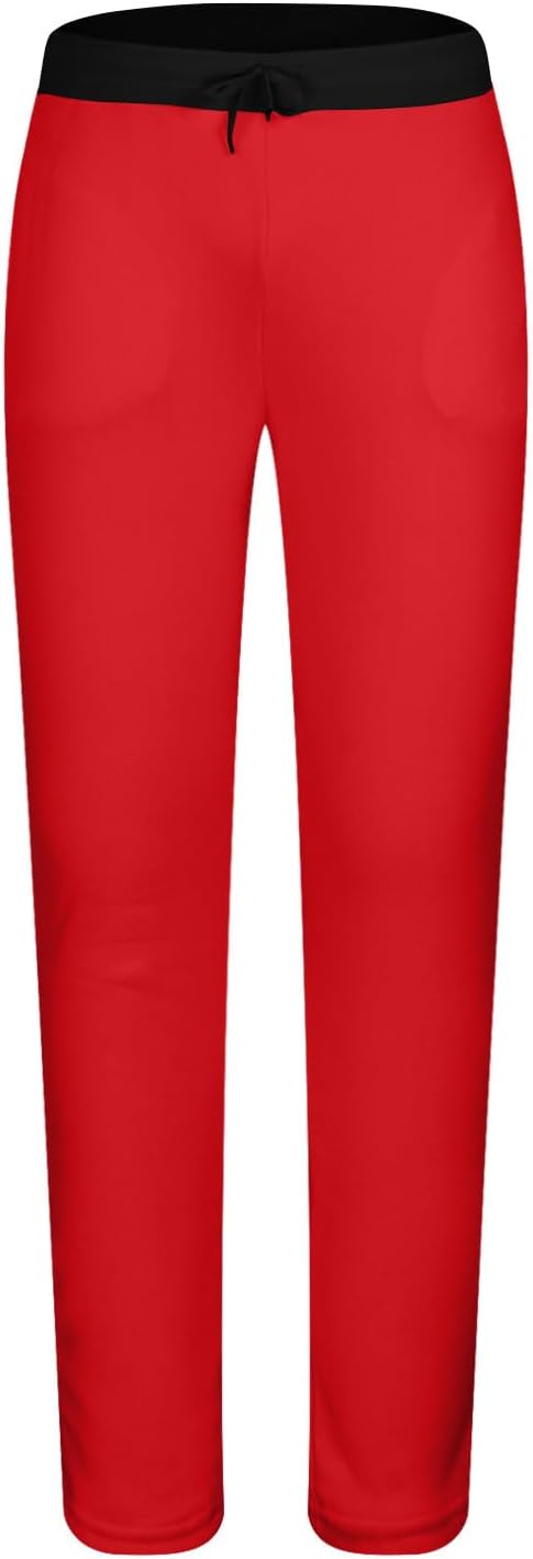 FQZWONG Mens Baggy Sweatpants Casual Drawstring Elastic Waist Pants Loose Open Bottom Joggers Gym Workout Jogger Trousers