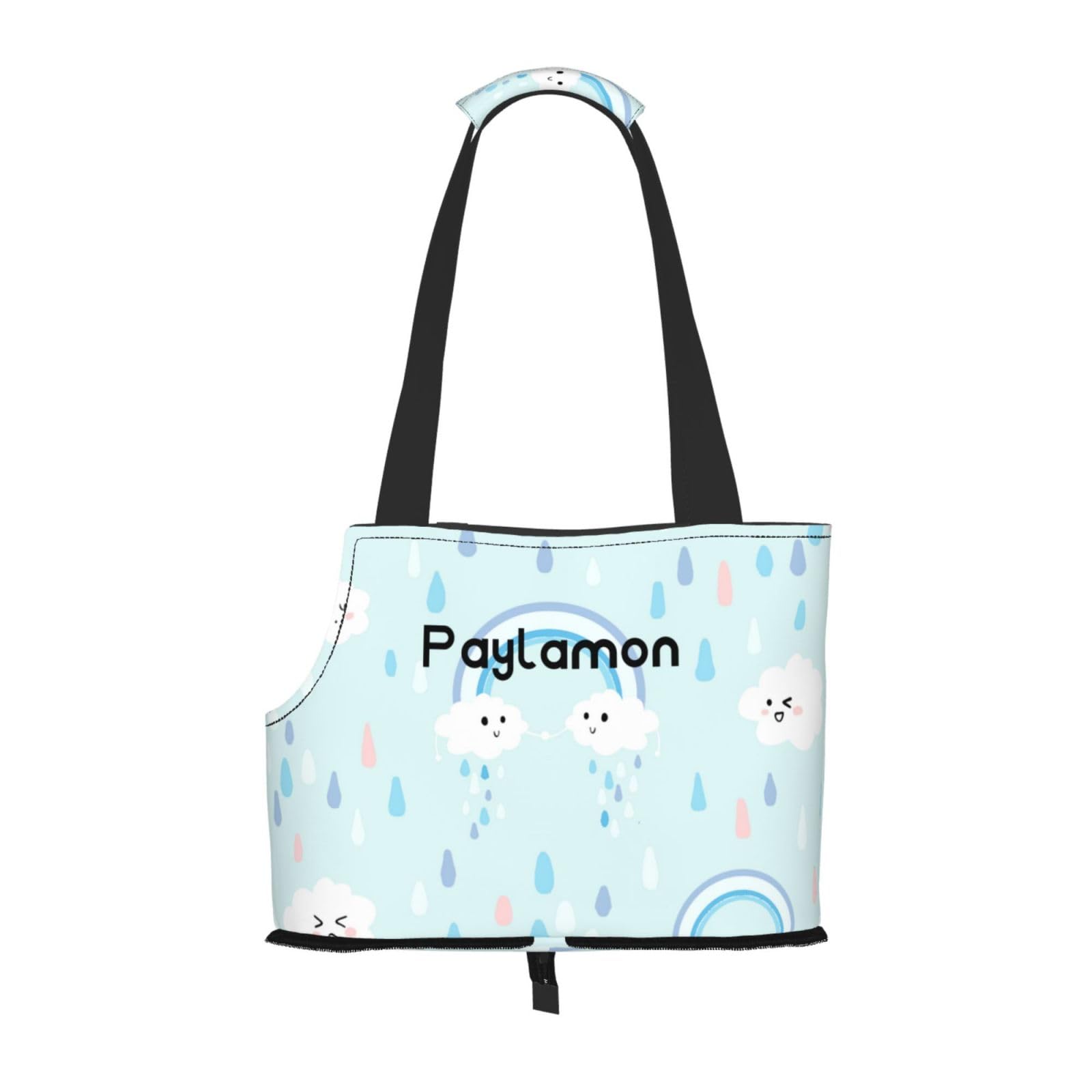 Paylamon Compatible Small Cat and Dog Portable Shoulder Bag, Collapsible Travel Pet Tote Bag