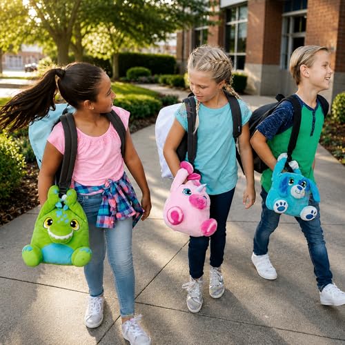 Image of WISHKEY Lunch Box Bags for Kids, Washable Insulated and Spacious Lunch Box Cover with Unique Dino Design, Cute Tiffin Box Bags for Both Boys and Girls from Age- 3 to 8 Years (Pack of 1, Green)
