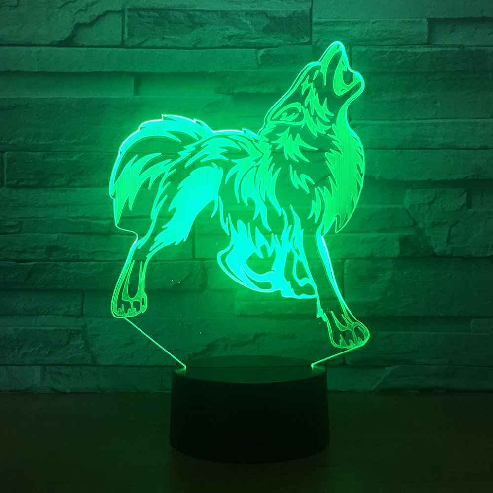 Hoofun Lampada Stitch: 16 Colori Luce Notturna Stitch Anime 3D Illusione con Telecomando, Regali