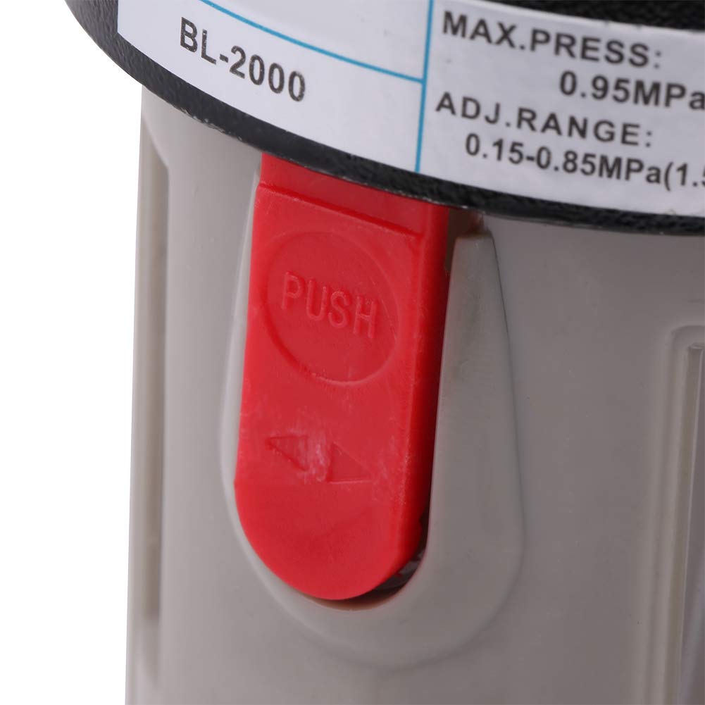 Lubrificateur pneumatique, huileur pneumatique haute pression G1 / 4 BL-2000 pour système pneumatique de compression d'air