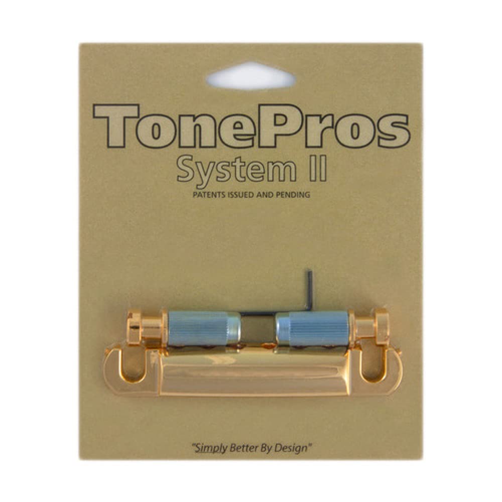 Corda Fermacorde In Alluminio TonePros T1ZA-G Metrico 8mm Colore Oro