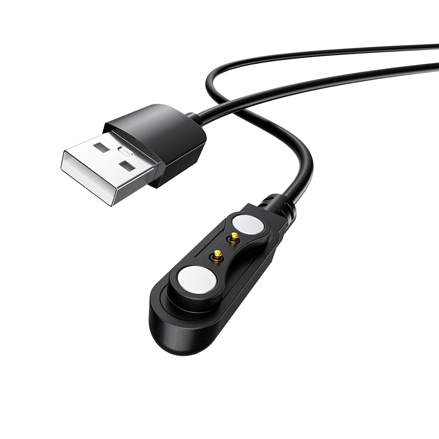 Close-up of the LIGE Smartwatch Charger's magnetic connector