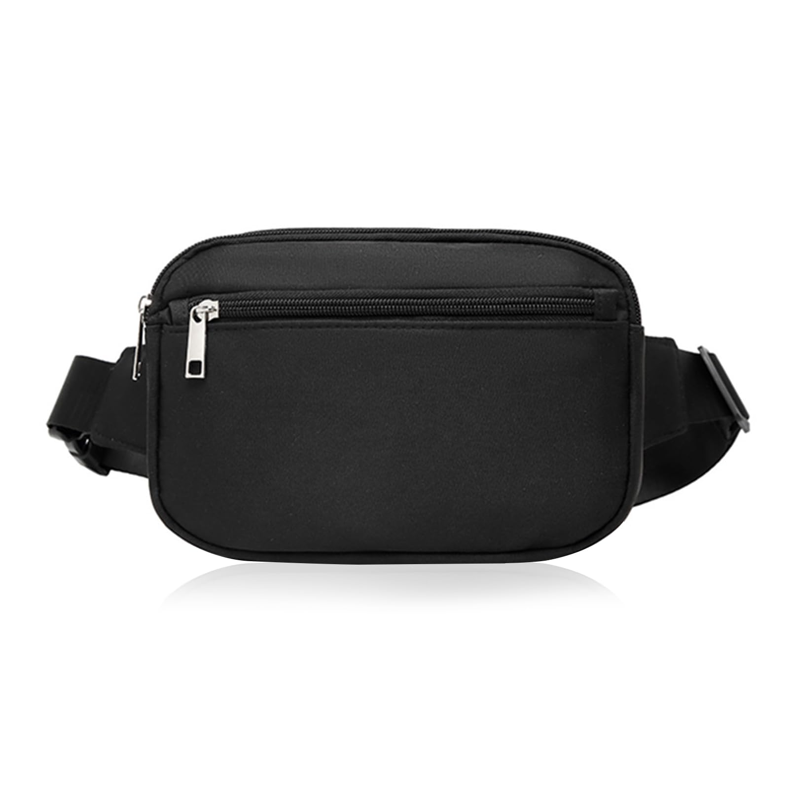 Bumbag Large Fanny Pack Fanny Pack with Adjustable Straps Bum Bags Men Women Crossbody Chest Bag with Multi Pockets Running Belt Bag for Outdoors Workout Hiking Gifts for Men Women (Black) — image 1