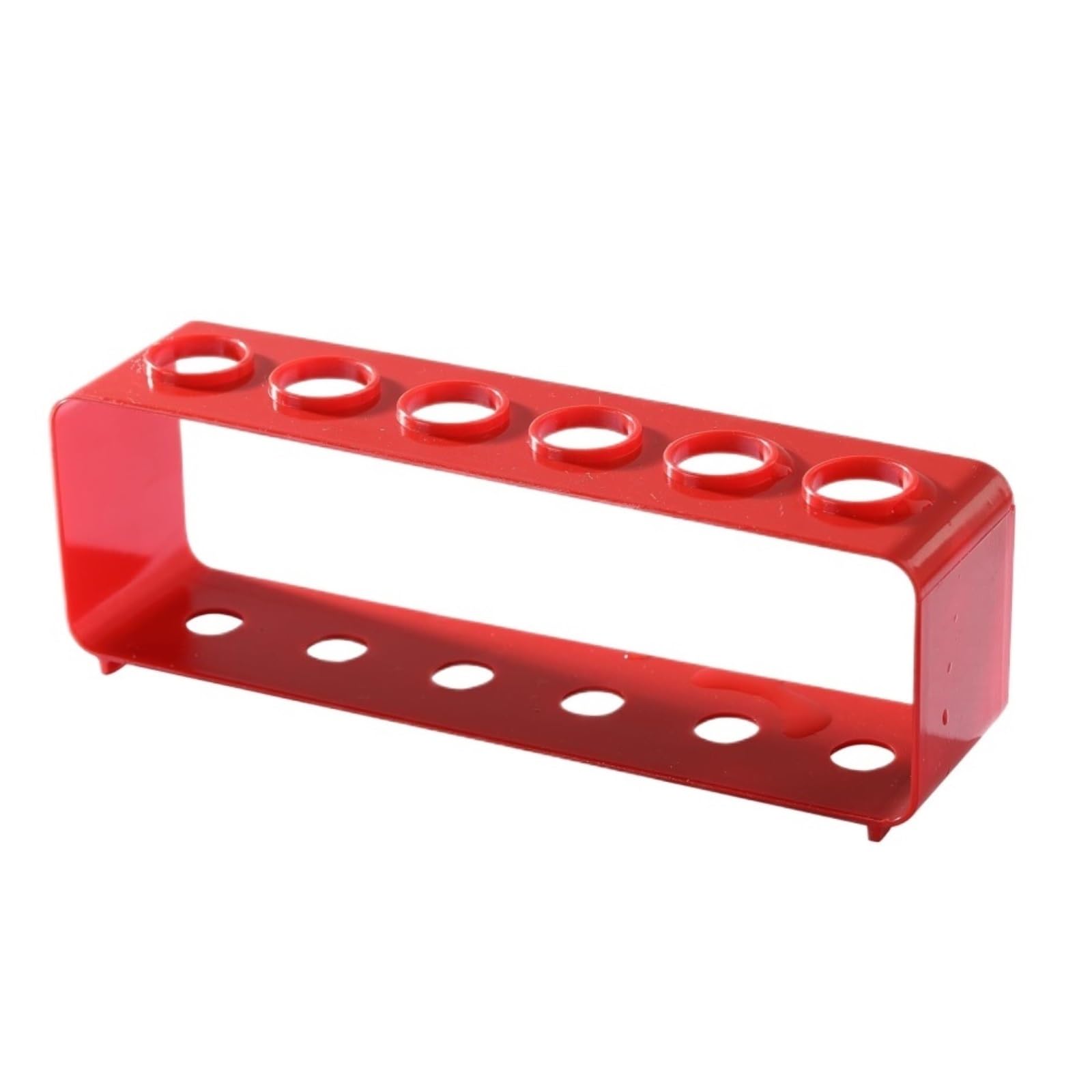 CVdrtyED Classroom Test Tube Rack Test Tube Rack Rectangular 6 Hole Laboratory Tool For Classroom Scientific Experiments