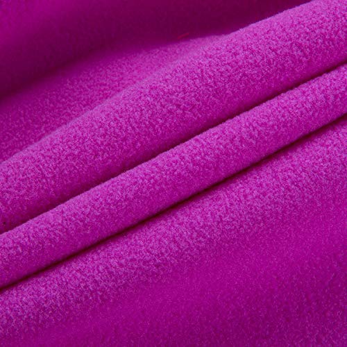 image for MGEOY Girls Rain Jacket Lightweight Waterproof Hooded Fleece Lined Rai