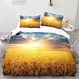 【Comprend】: 1 housse de couette 220 x 240cm et 2 taies d'oreiller assorties 65 x 65cm. Parure parfaite pour une nuit de sommeil relaxante