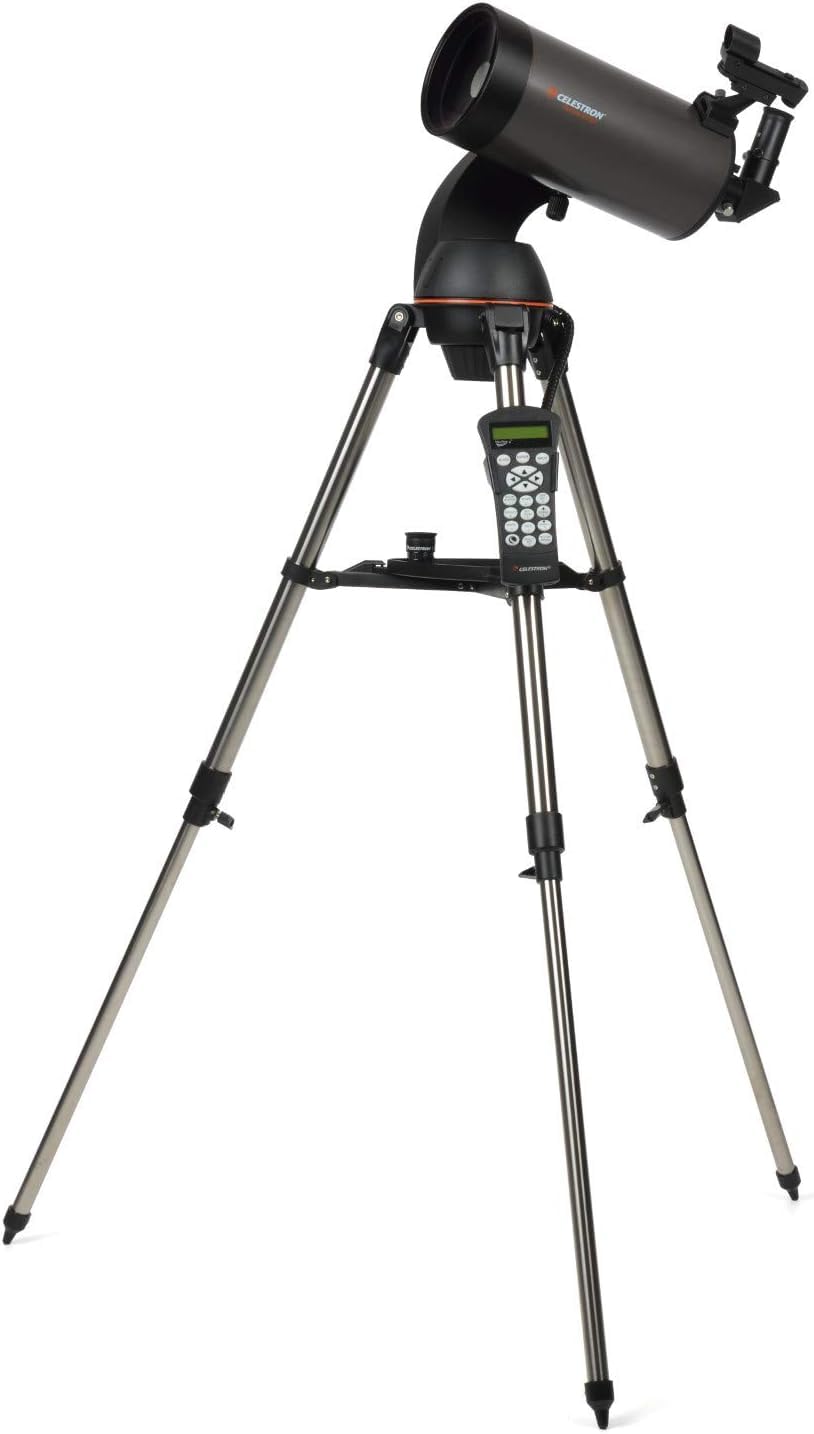 Celestron 22097 NexStar 127SLT-Mak Telescopio portatile computerizzato Maksutov-Cassegrain, grigio & 94119-A Filtro lunare 3 cm Adatto all'osservazione lunare, ai pianeti extra luminosi