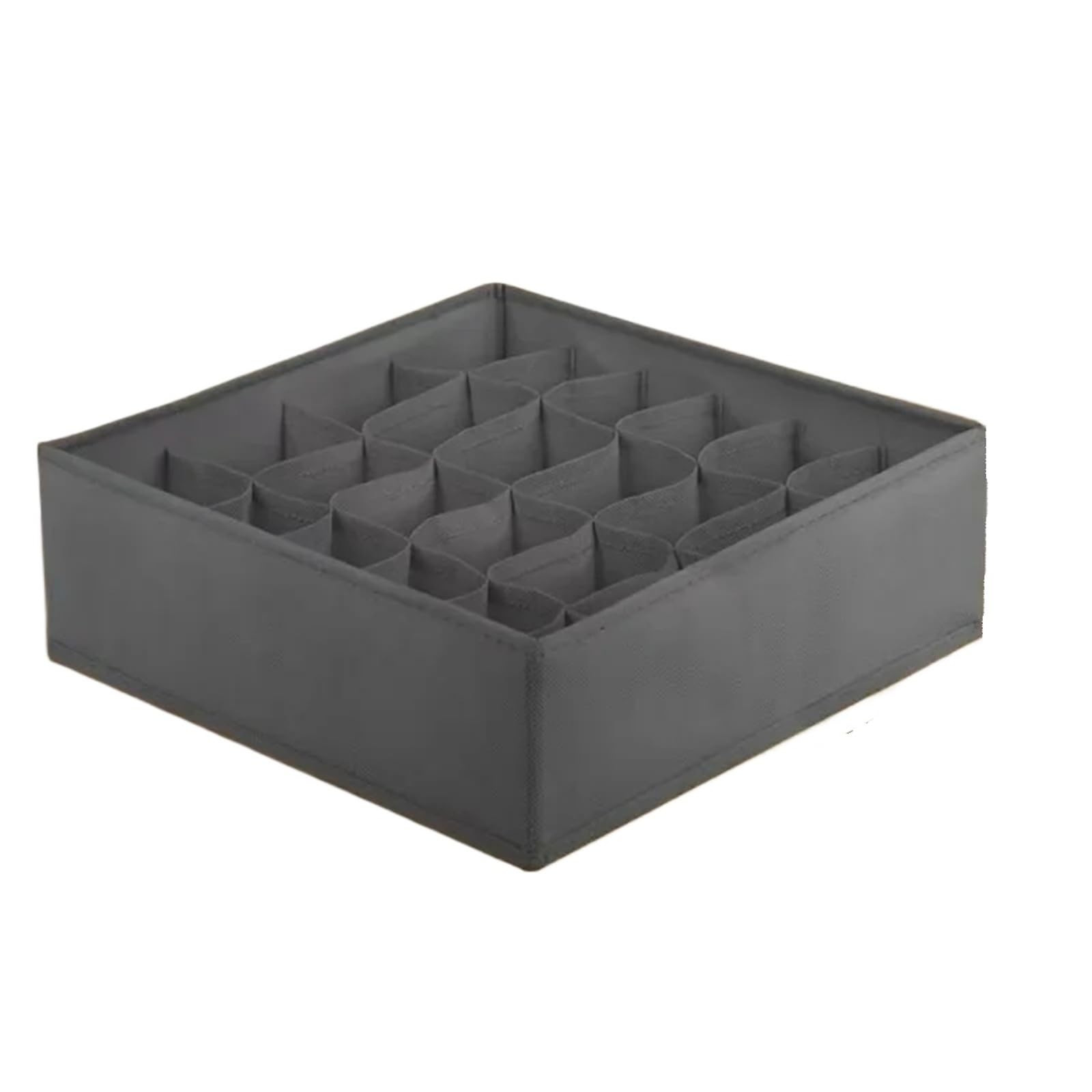 Organizzatore per cassetti di Biancheria Intima, Scatola Porta Calze, Reggiseno Pieghevole, Set da Sei Pezzi in Tessuto Non Tessuto.