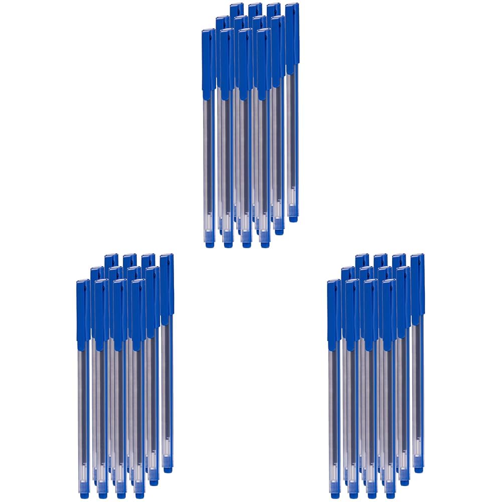 DOMS Trio-Matic 0.6 mm Tip DF Ball Pens Box 12-Pieces