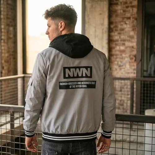 ARHAM TAG Wind Cheater For Men | Winter Jacket For Men Printed Design | Light Weight Men Jacket (Pack Of 1) - Image 3