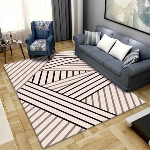 Tapis de bureau gris 200x300cm pour entrée et descente de lit