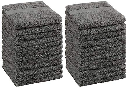 Cotton Bleach Proof Salon Towels (16x27 inches) 100% Ringspun Cotton Hand Towels, Gym Towels