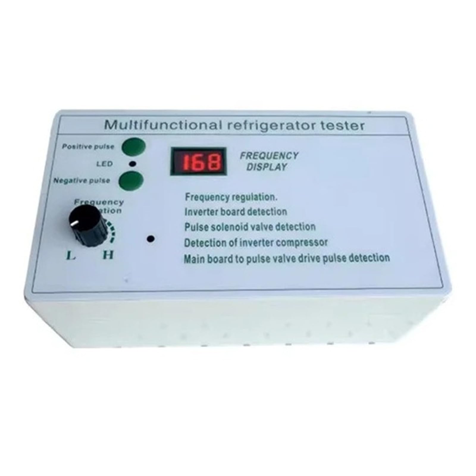 Inverter Refrigerator Detector Multifunctional Refrigerator Tester Pulse Solenoid Valve Test, Fault Detection Tools Versatile Usage(4 in 1)