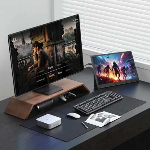 Image of Portable Monitor 13.5'' 3000x2000 IPS 3:2 Screen, 100% sRGB HDR USB-C HDMI Second Monitor for Laptop, Ultra-Slim Portable Display with Adjustable Damping Stand, Plug & Play for PC Mac Phone