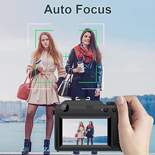 Vlogging Camera 4K 48Mp Digital Cameras Autofocus Cameras For Photography With 18X Digital Zoom 4K Camera Point And Shoot Digital Cameras With 32Gb Card #TOP3
