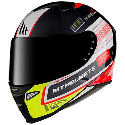 CASCO MT REVENGE 2 RS A1 NEGRO PERLA BRILLO L