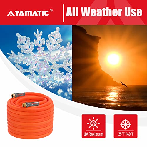Yamatic Heavy Duty Garden Hose 5/8 In X 30 Ft With Swivel Fitting thumb #5