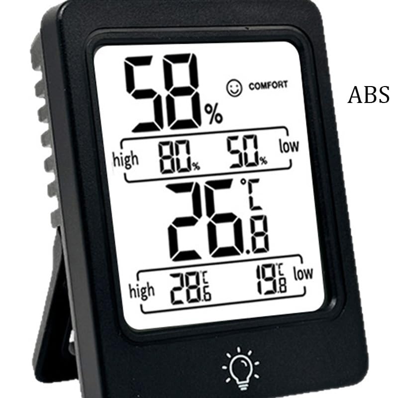 Digital Humidity Temperature Meter Magnetic Base for Home Use in Indoor Areas