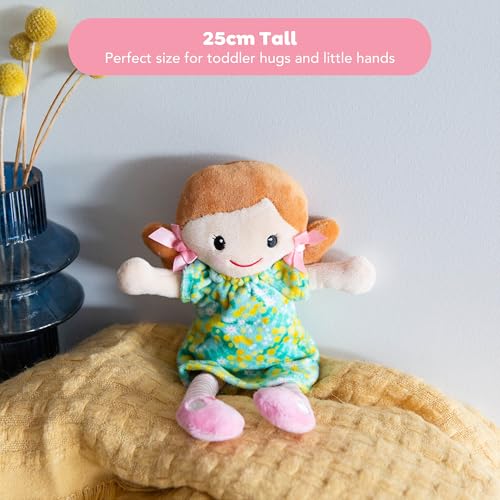 Muñeca de trapo Nellie Tiger Tribe 25 cm suave y lavable miniatura 3