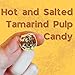 Sweetzo - Sweet and Spicy Pulparindo Mexican Candy, Colorful Bite Size Hard Shell with Tamarind Pulp Center, Individual Single Serving Bags, Hispanic Candies, Pack of 4