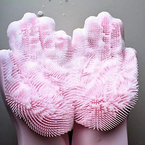 6 paar huishoudelijke handschoenen, reinigingshandschoenen, beschermende handschoenen, latexhandschoenen, afwashandschoenen, thuisbestrijdingshandschoenen (6 kleuren, 5 paar M, 1 paar XL 6 paar huishoudelijke handschoenen, reinigingshandschoenen, beschermende handschoenen, latexhandschoenen, afwashandschoenen, thuisbestrijdingshandschoenen (6 kleuren, 5 paar M, 1 paar XL