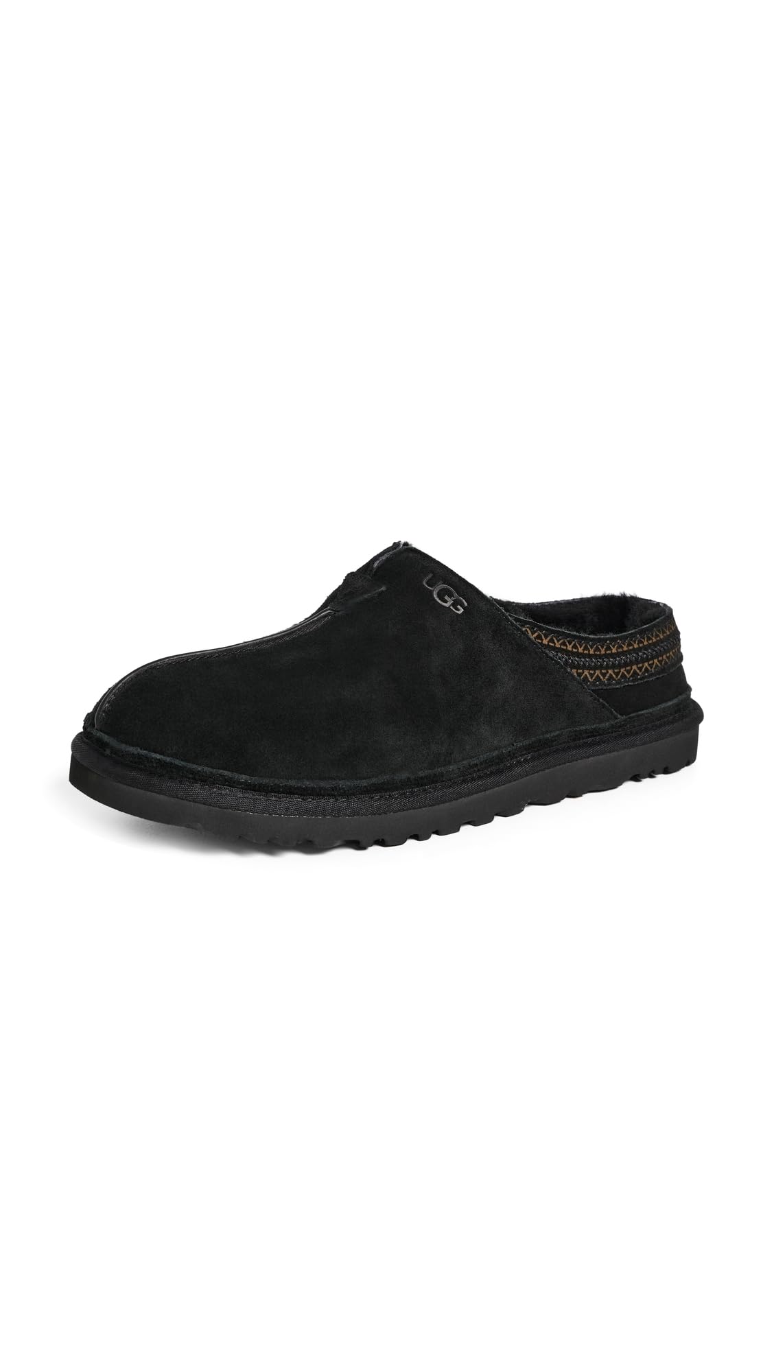 UGG Męskie pantofle Neuman czarne Rozmiar: 7