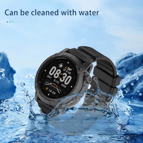 Correa para reloj COROS NOMAD banda silicona negra miniatura 4