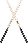 Drum Sticks, American Hickory Drumsticks, Drumsticks for Drum, Non-Slip Grip, Percussion Drumsticks for Professional, Live Performance & Drum Kit Practice Accessories (2 Pairs, 5A)