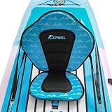UPWELL Thicker Paddle Board Kayak Seat Comfortable Backrest and 4 Adjustable Straps to Provide Support During Paddling (blue)
