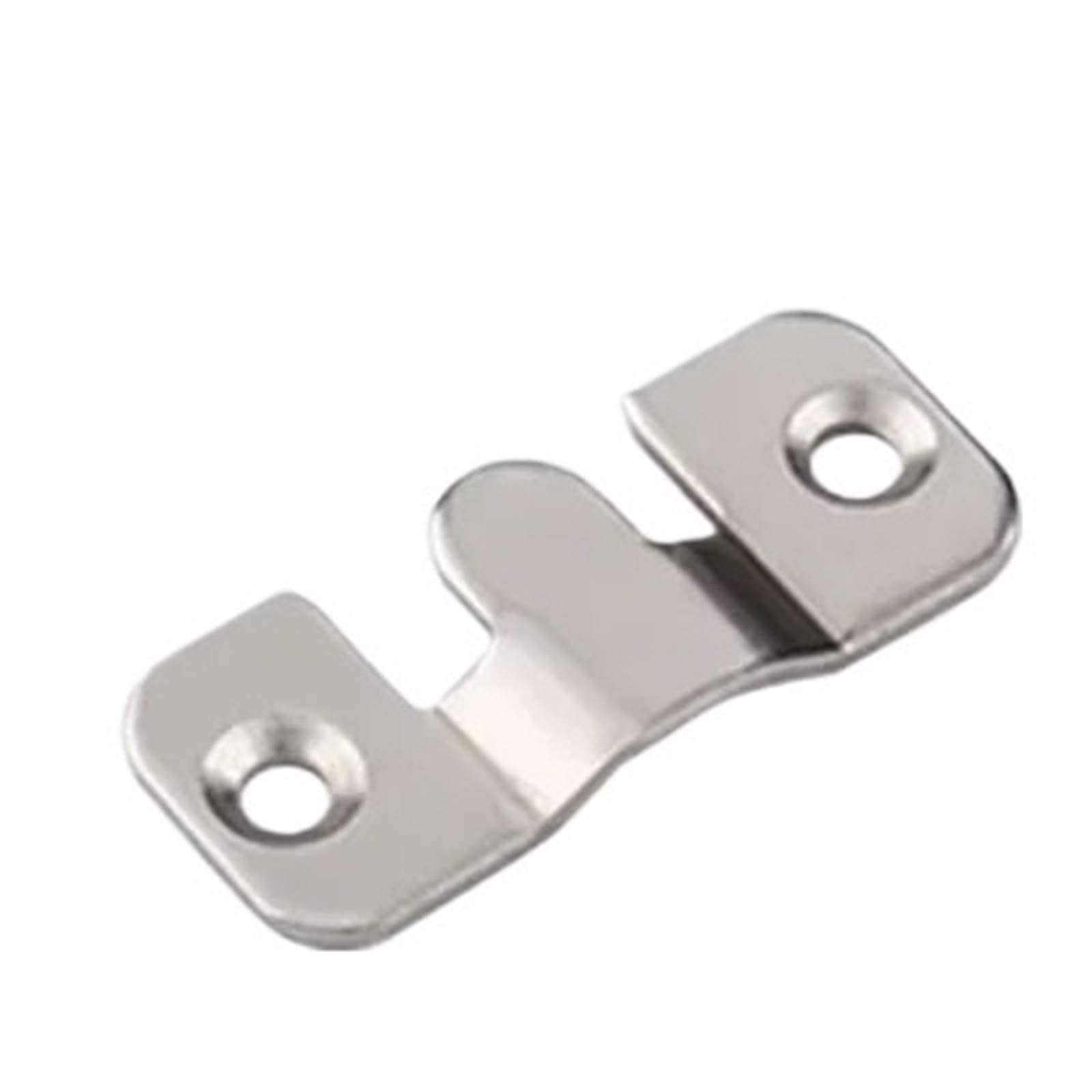 Kxaoxgrc S Tainles Interlocking Flush Mount Bracket, Flush Concealed Mount Bracket Silver 120Pc For Hanging Photo Frame And Paintings(S)