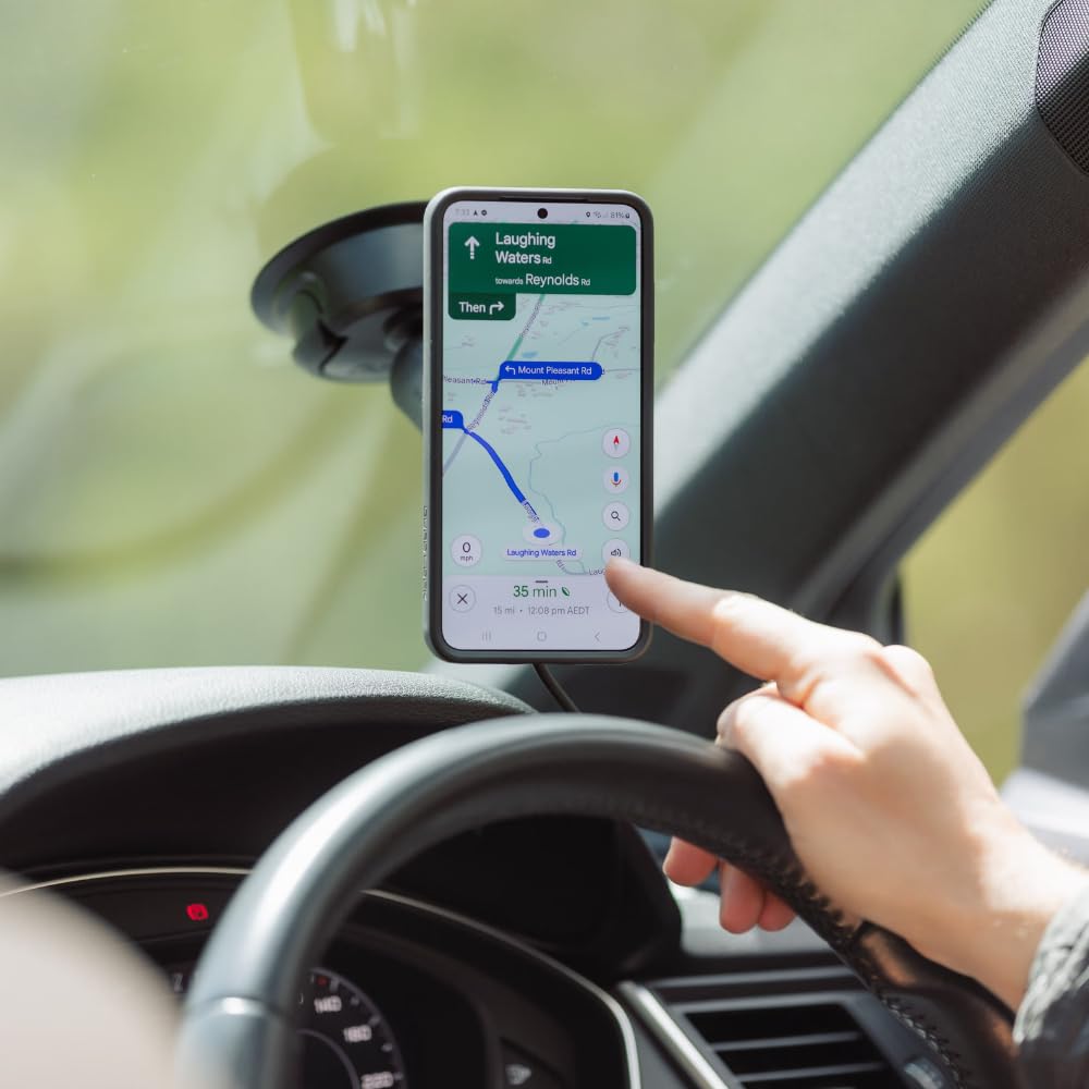 Quad Lock Heavy Duty Windshield Dash Suction Phone Car Mount — view 3