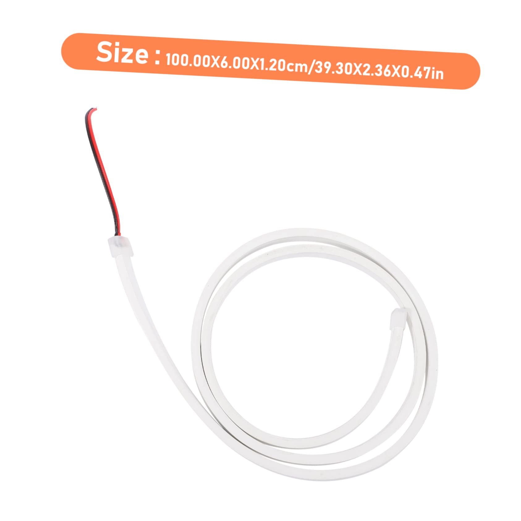 Alipis DIY Neon Sign Kit Flexible Neon Strip Lights v Led Strip Bendable Heatproof for Indoor Outdoor