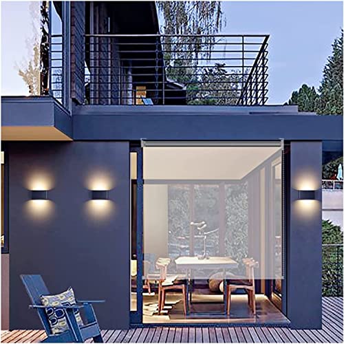 Persianas enrollables para exteriores, PVC transparente, impermeables, con accesorios, partición exterior resistente para jardín, balcón, pérgola y cenador