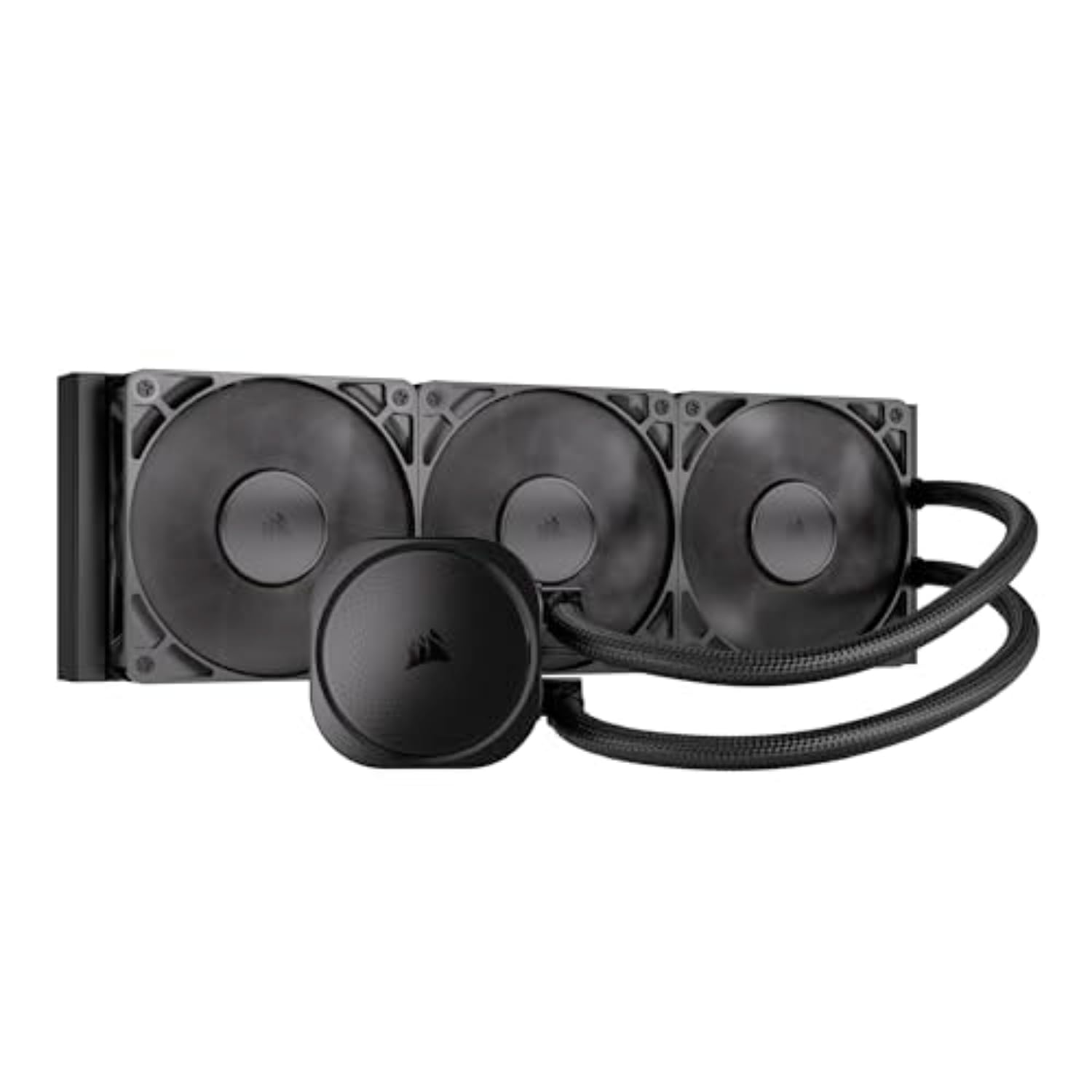 Nautilus 360 RS Liquid CPU Cooler – 360mm AIO – Low-Noise – Direct Motherboard Connection – Daisy-Chain – Intel LGA 1851/1700, AMD AM5/AM4 – 3X RS120 Fans Included – Black